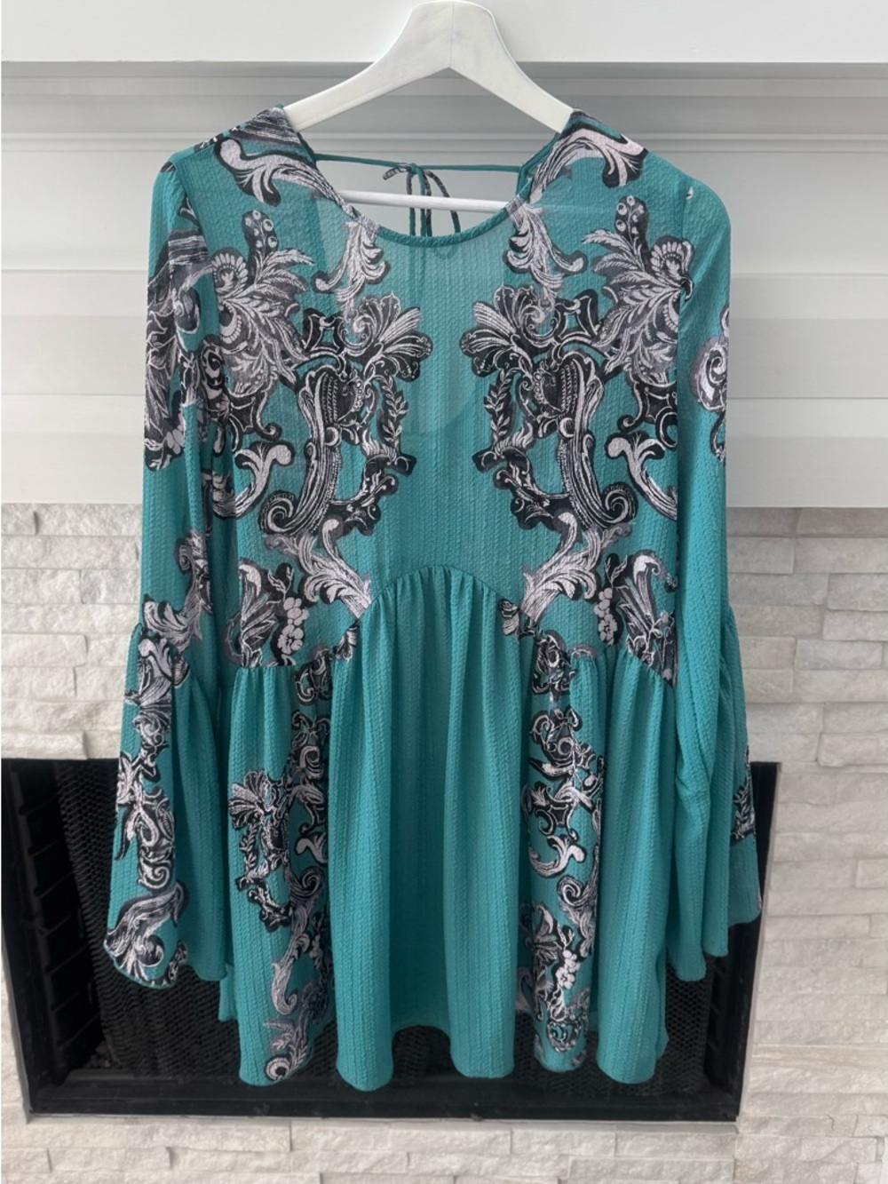 Free People Teal dress